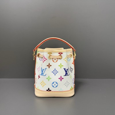 Louis Vuitton - Nano Noé M27493 Dynamic Chip Edition White Takashi Murakami