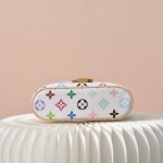 Louis Vuitton x TM Vanity Chain Pouch M13662 White Multicolor – Coated Canvas with Leather Trim