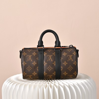 Louis Vuitton - Nano Keepall Cartoon Embroidered Handbag M80201