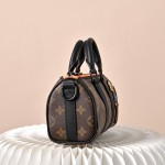 Louis Vuitton Nano Keepall Cartoon Embroidered Handbag M80201 featuring embroidered scarecrow and monster characters