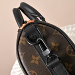 Louis Vuitton Nano Keepall Cartoon Embroidered Handbag M80201 featuring embroidered scarecrow and monster characters