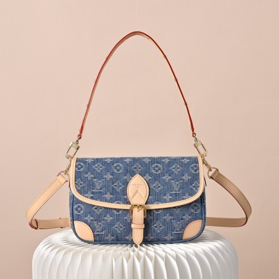 Louis Vuitton - Diane Handbag Monogram Denim M13070