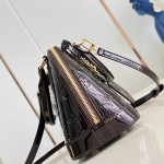Louis Vuitton Alma BB Coffee Epi Leather Handbag 23.5x17.5x11.5 cm