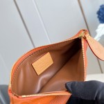 Louis Vuitton Speedy P9 Bandoulière 30 M13904 Embroidered Monogram Orange Leather Bag