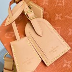 Louis Vuitton Speedy P9 Bandoulière 30 M13904 Embroidered Monogram Orange Leather Bag