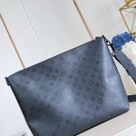 Louis Vuitton M27856 Vagabond Hobo Bag in Monogram Midnight Canvas