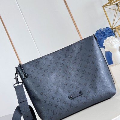 Louis Vuitton - M27856 Vagabond Hobo Bag Monogram Midnight Canvas