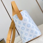 Louis Vuitton All In BB Monogram Origine Bleu Courrier handbag in blue canvas