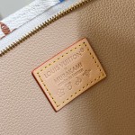 Louis Vuitton Pochette Toilette MM Monogram Multicolore White Cosmetic Pouch