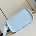 Louis Vuitton Neverfull Bandoulière Inside Out BB light blue Monogram handbag