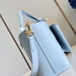 Louis Vuitton Neverfull Bandoulière Inside Out BB light blue Monogram handbag