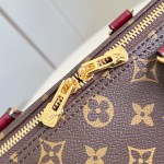 Louis Vuitton Speedy Soft 30 Monogram Anniversary handbag in Monogram canvas with leather trim and travel-inspired accessories