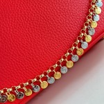 Louis Vuitton Capucines BB LV Confetti red Taurillon leather handbag M28197