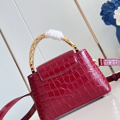 Louis Vuitton - Capucines Mini Exceptionals Taurillon Leather Handbag M12944