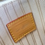 Louis Vuitton CarryAll PM Monogram Origine Bleu Courrier Shoulder Bag M27532 Front View