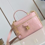 Louis Vuitton Vanity Chain Pouch Monogram Canvas Handbag M27169 Front View