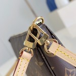 Louis Vuitton Monogram Denim Pochette Accessoires Bag M40712 Front View
