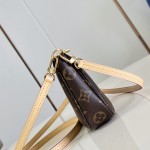 Louis Vuitton Monogram Denim Pochette Accessoires Bag M40712 Front View