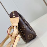 Louis Vuitton Monogram Denim Pochette Accessoires Bag M40712 Front View