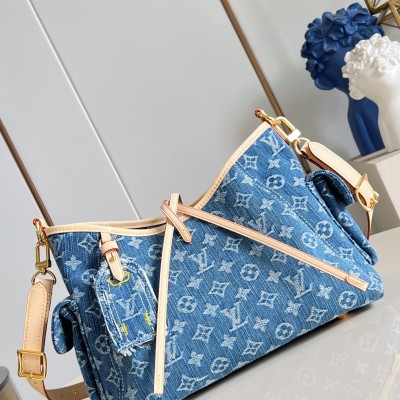 Louis Vuitton - CarryAll Cargo PM Denim Rendez-Vous Handbag M28287 / M27623