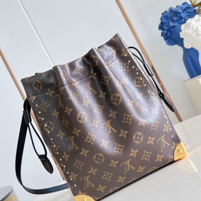 Louis Vuitton - Noé Trunk Monogram Reverse Canvas Handbag M28515