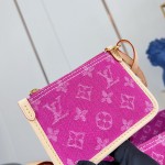 Louis Vuitton All In BB Rose Red Denim M27626 Replica Handbag