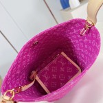 Louis Vuitton All In BB Rose Red Denim M27626 Replica Handbag