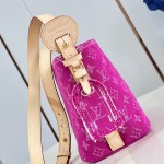 Louis Vuitton All In BB Rose Red Denim M27626 Replica Handbag