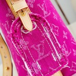 Louis Vuitton All In BB Rose Red Denim M27626 Replica Handbag