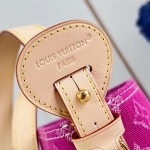 Louis Vuitton All In BB Rose Red Denim M27626 Replica Handbag