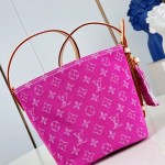Louis Vuitton All In BB Rose Red Denim M27626 Replica Handbag