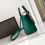 Louis Vuitton-inspired dynamic chip replica handbag in gray black blue and green color options