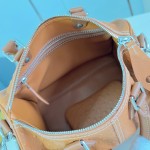 Louis Vuitton Speedy P9 Bandoulière 25 Monogram leather handbag N89119 with polished metal hardware and lambskin lining