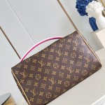 Louis Vuitton Speedy Soft 30 Paris À Vélo Monogram handbag M27512 with Nanogram shoulder strap round charm and nylon pouch