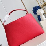 Louis Vuitton Capucines Souple Large M26259 smooth leather handbag with top handles and removable shoulder strap