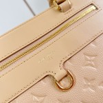 Louis Vuitton Skyline PM Handbag in Monogram Empreinte Leather with Gold Hardware and Front Zip Pocket