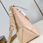 Louis Vuitton Skyline PM Handbag in Monogram Empreinte Leather with Gold Hardware and Front Zip Pocket