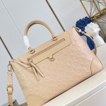 Louis Vuitton Skyline PM Handbag in Monogram Empreinte Leather with Gold Hardware and Front Zip Pocket