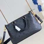 Louis Vuitton Skyline PM Handbag in Monogram Empreinte Leather with Gold Hardware and Front Zip Pocket