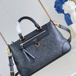 Louis Vuitton Skyline PM Handbag in Monogram Empreinte Leather with Gold Hardware and Front Zip Pocket