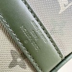 Louis Vuitton Keepall Bandoulière 35 Monogram Eclipse travel bag M27054 with leather handles and adjustable shoulder strap