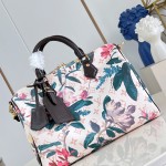 Louis Vuitton Speedy 30 Soft Monogram Eden handbag with floral and animal print design
