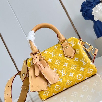 Louis Vuitton - Speedy P9 Bandoulière 20 Glossy Cowhide Leather Handbag M28186