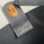 Louis Vuitton LV Bloom Mini Hobo M27260 smooth leather handbag with LV letter and Monogram Flower details