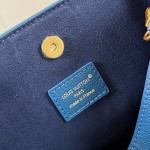 Louis Vuitton All In BB M27370 Low Key grained leather bucket bag with LV padlock and detachable Monogram pouch