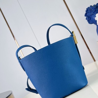 Louis Vuitton - All In BB M27370 Low Key Grained Leather Bucket Bag