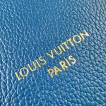 Louis Vuitton All In BB M27370 Low Key grained leather bucket bag with LV padlock and detachable Monogram pouch