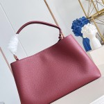 Louis Vuitton Capucines Souple Large M26259 smooth leather handbag with top handles and removable shoulder strap