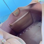 Louis Vuitton Carmel Hobo M27446 Taurillon grained leather shoulder bag with perforated leather and twist-lock closure