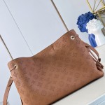 Louis Vuitton Bella Tote M27443 perforated leather handbag with detachable chain